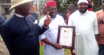 Ohanaeze Ndigbo Youth Wing Honours JohnBosco Onunkwo